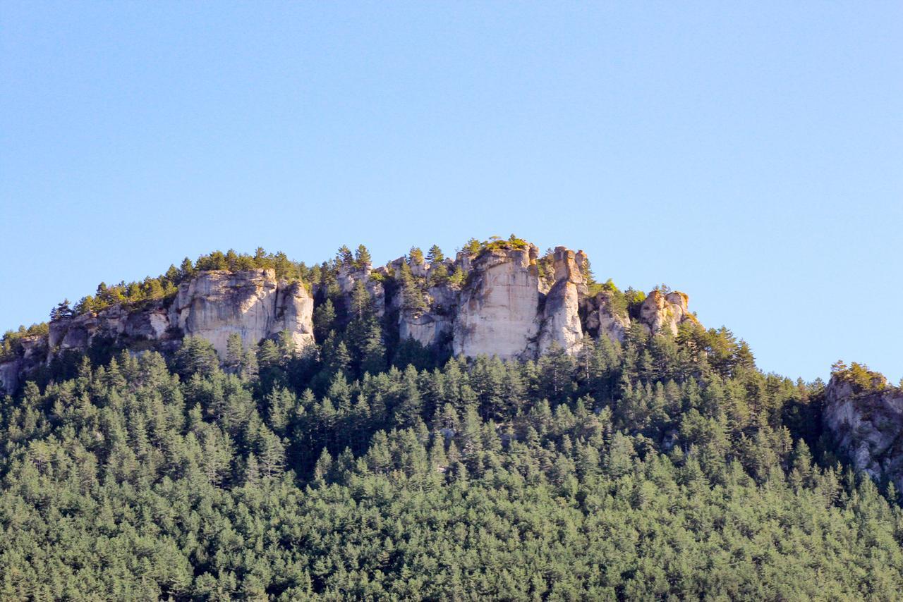 Camping le Pré Morjal Ispagnac Bagian luar foto